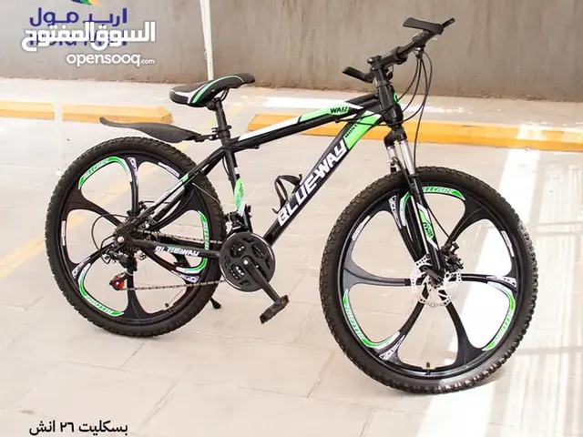 بسكالية جنط 26 هجين مستعمل في حاله جيده.