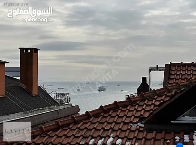 العنوان: شقة دوبلكس فاخرة 3+1 بإطلالة جزئية في بشيكتاش، إسطنبول، في مبنى جديد مطابق لمعايير الزلازل،