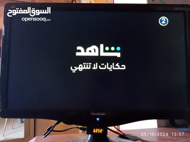 شاشة مع رسيفر 12فولت