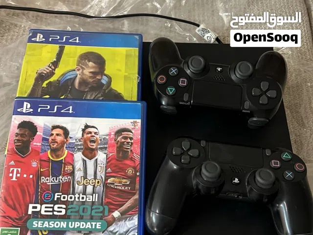 بلستيشن 4 امورها فوق طيبه جهازين تحكم