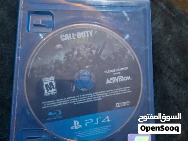 سيدي ps4 لعبه call of duty ww2 للبيع او التبديل