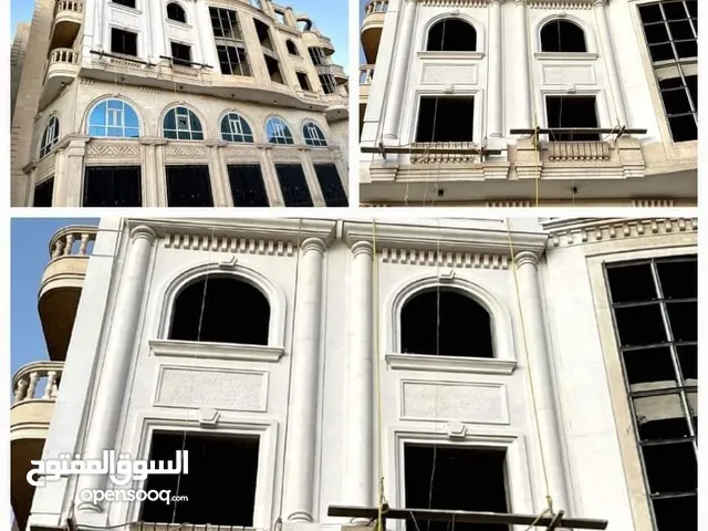 صنفره وتلميع الحجر وتلحيم الفواصل بين الحجرورش مادة العازل للحماية من الامطار وتمليح الحجر