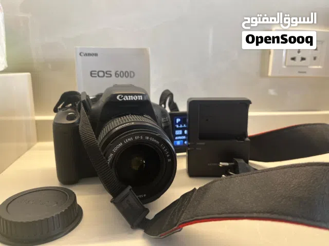 كاميرا Canon 600D بحالة ممتازة