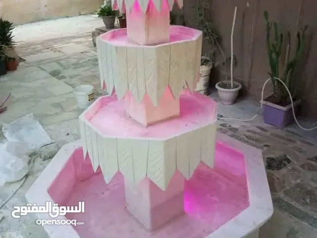 عرض على نوافير وشلالات وبابكيو حواض زريعه جميع انواع الحجر البناء والديكورات
