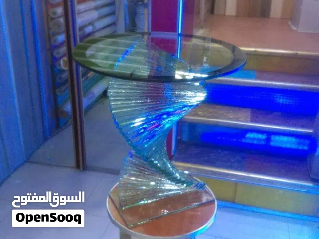 الزبيري اخوان للزجاج والاستيل  معا خصومات بدايه السنه طاولات  زجاج  بغرا الاشعه  الصلب