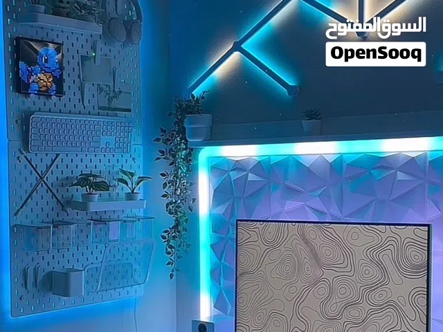 اضاءه هندسيه على شكل اعواد نانو ليف جديده تناسب الصالات والغرف