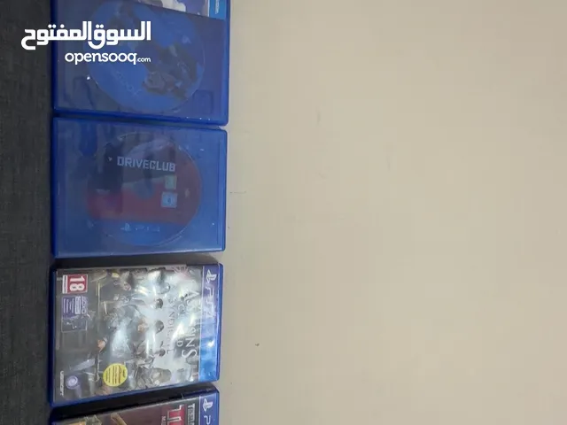 خمس اشرطة العاب تشتغل على سوني 4 وسوني 5
