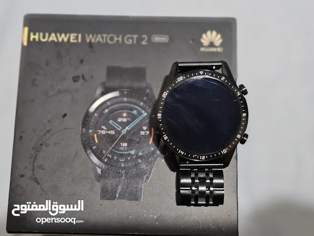 Huawei Watch GT 2 46mm Matt Black Metal Strap