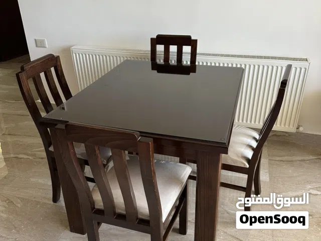 طاولة طعام 4 كراسي