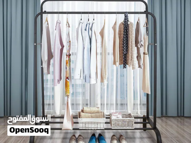 ستاند ملابس زوجي  معدني صلب قوي  يتحمل حتي 50 كيلو