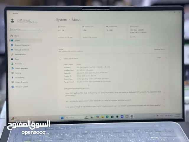 لابتوب أسس للبيع