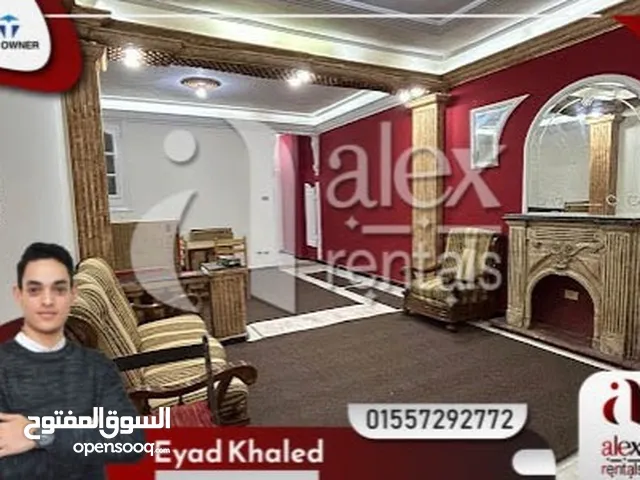 شقة للايجار مفروش 120 م كامب شيزار شارع احمد فؤاد