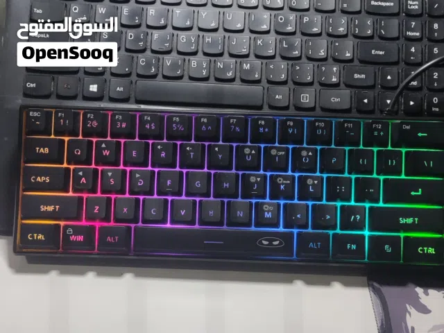 كيبورد MageGee TS91 فيه 18 تقنية  مستعمله بس اسبوع مع الكرتونة.