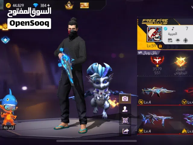 Free Fire Accounts and Characters for Sale in Al Dakhiliya
