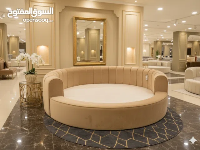 سرير دائرى كابتونيه مودرن جودة ممتازة فخامة فندقية من المصنع مباشرة تصميم يجمع بين القوة والجمال