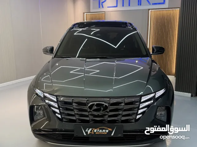 توسان هايبرد 2023 برخص لون زيتي مميز