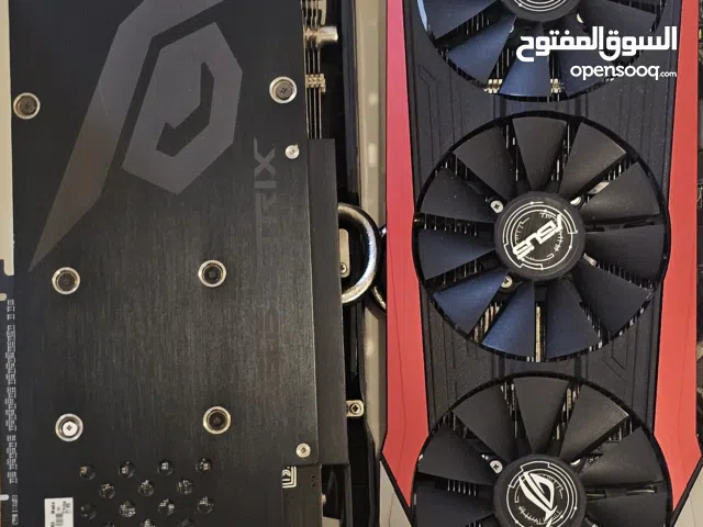 2x AMD R9 390X ASUS ROG STRIX Graphics Card  كرت شاشه ثنتين