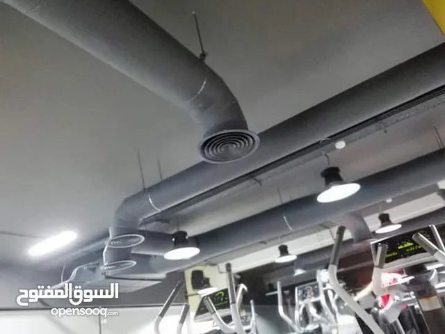 دكت   تكييف مركزي مدور ودكت مربع وكافة اشغال السمكره الفنية تواصل واتس اب