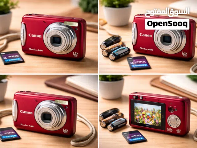 كاميرا Canon PowerShot A480 بحالة ممتازة للبيع
