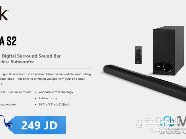 استمتع بتجربة صوت سينمائي لا تُضاهى مع أنظمة السينما الاحترافية Polk Professional Sound Bar