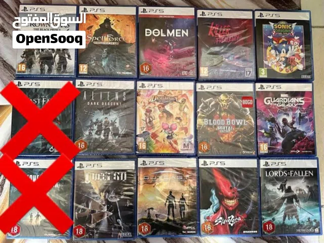 العاب PS5 جديدة ومستعملة للبيع والاسعار في الوصف