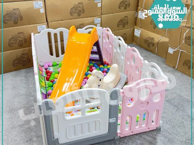 مدينة العاب داخلية مع سحسيلة و سيسو و طابات