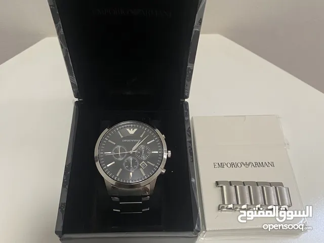 Silver Emporio Armani for sale in Muscat