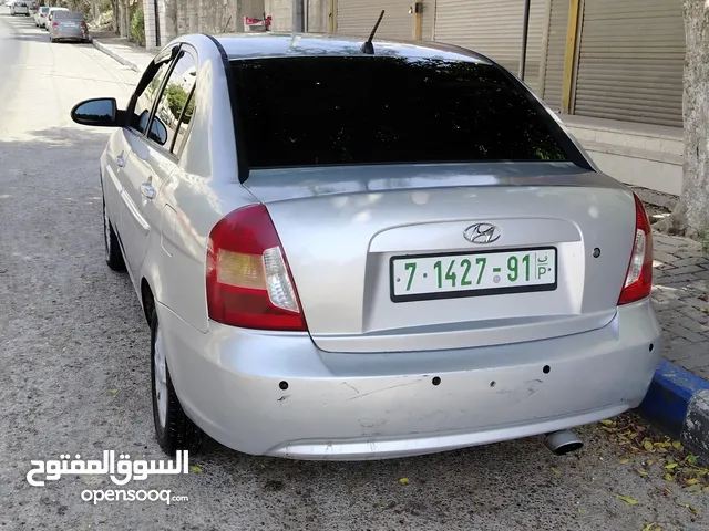 هونداي فيرنا 2006 مع كامل الإضافات (شاشة لمس، كاميرا خلفية، شبابيك كهربا...)