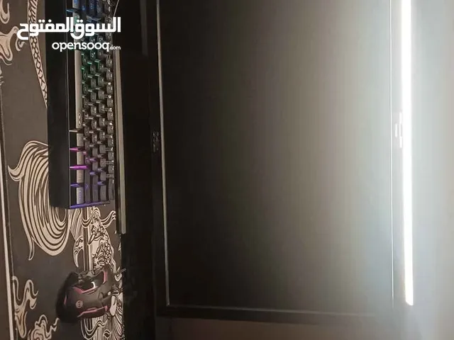 pc accessories monitor keyboard mouse monitor light mousepad