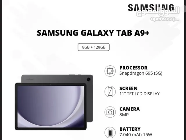 Samsung Galaxy Tab A9 Plus 64 GB in Amman