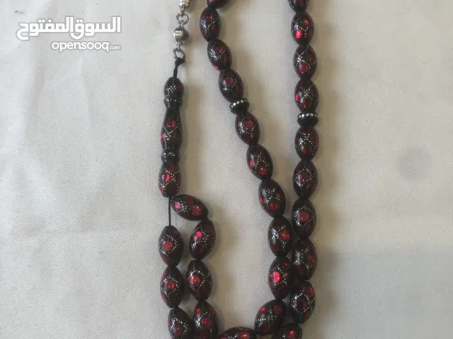 سبحة يسر كهرمان احمر للبيع