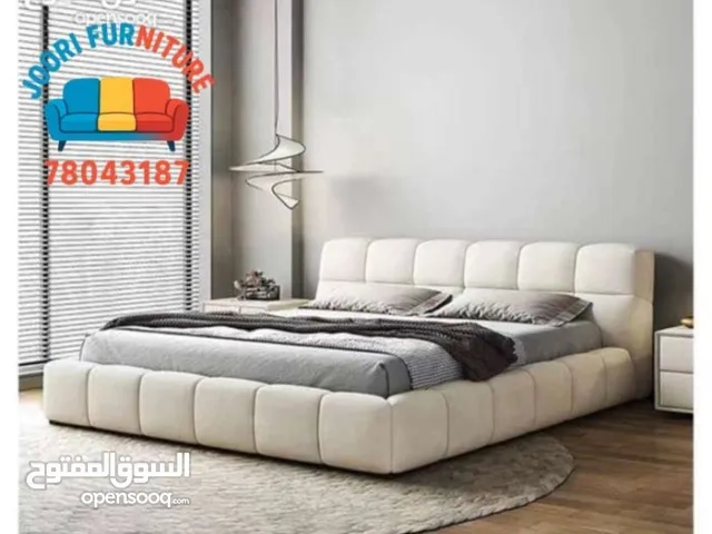 NEW EUROPEAN DESIGN BED ORIGINAL WOOD 3 YEAR WARRANTY WATERPROOF FABRIC JOORI FURNITURE MUSCAT SEEB.