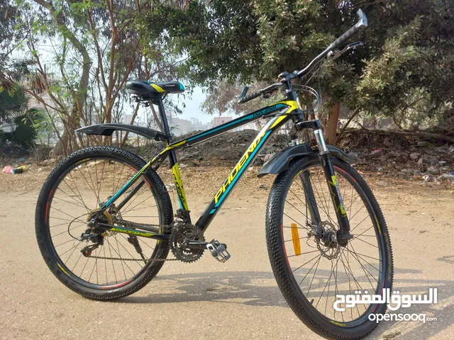 عجلة Phoenix الأصلية مقاس 29 شبه جديدة! +قفل موتوسيكلات+فرامل احتياط