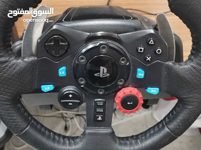 Logitech steering wheel and padel