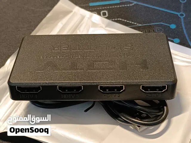 موزع hdmi   ينطيك 4 منافذ سعرة 8 الف