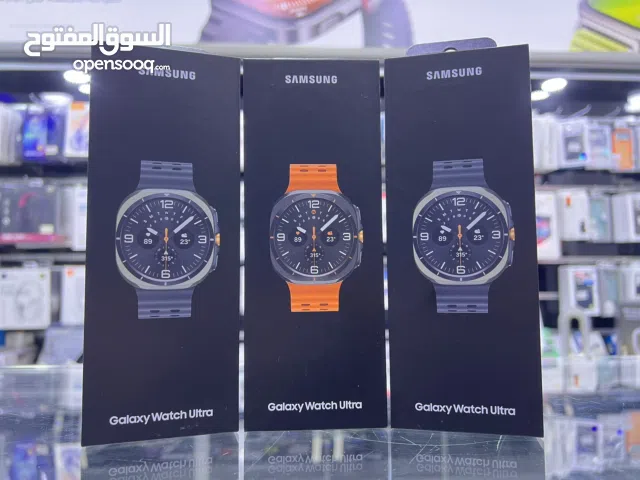 Samsung Watch Ultra 2025 (47mm)  ساعة سامسونج الترا الجديدة كليا 2025   متوفرة باللون اسود و برتقالي