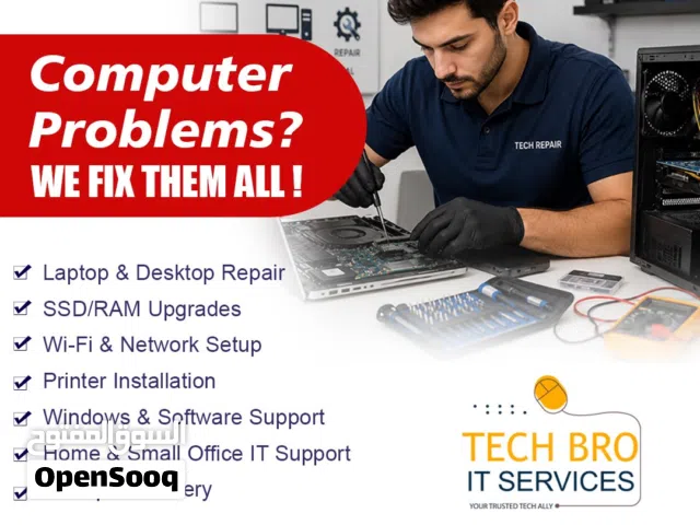Laptop repairing and IT Support