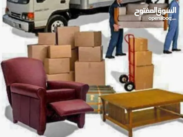 نقل عام جميع مناطق عمان، فك وتركيب وتغليف، عمال ونجارين، شاحنة 3طن 7طن 10طن، 24 hours Transport Oman