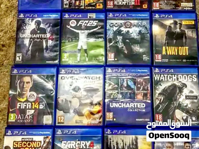 PS4 GAMES! GTA5 RDR2 FC25 AND MORE!