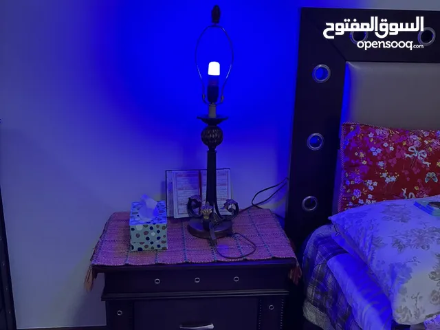 غرفة نوم خشب زين باب اول+صالون فخم قماش وردة