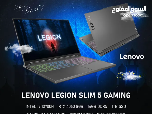 Lenovo Legion Slim 5 RTX 4060 i7 13700H - لابتوب جيمينج من لينوفو !