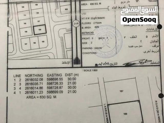 Residential Land for Sale in Al Batinah Barka