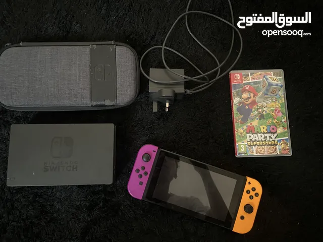 Nintendo switch + Mario Party نينتيندو سويتش + ماريو بارتي