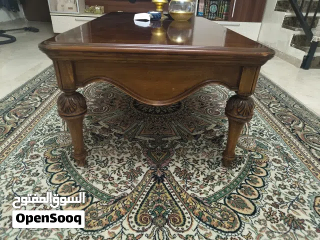 طقم طاولات وسط خشب زان قشرة بلوط
