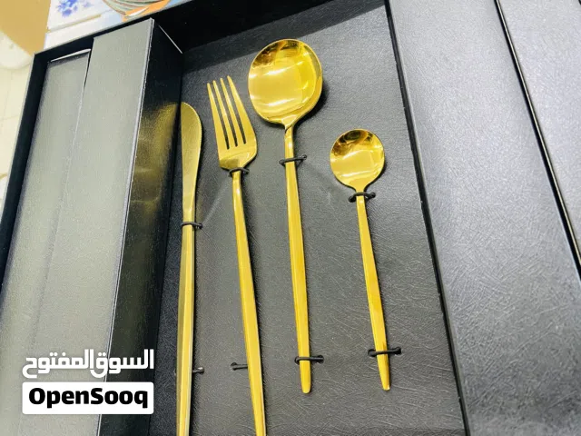 Luxury 24 PCS Golden Cutlery Set