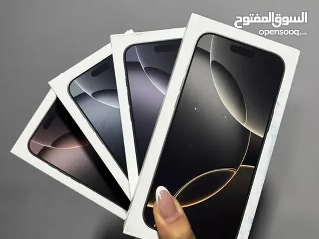 iPhone 16 Pro Max (256GB/512) جديد كفالة شرق اوسط