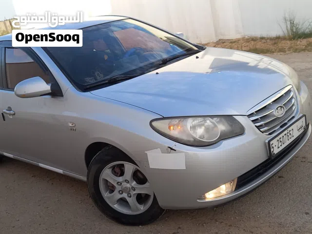 هونداي افانتي لور رصاصي 2009 خالية من حوادث ببإدن لله  اطارات جديده  محرك كامبيو بضمان بعون لله