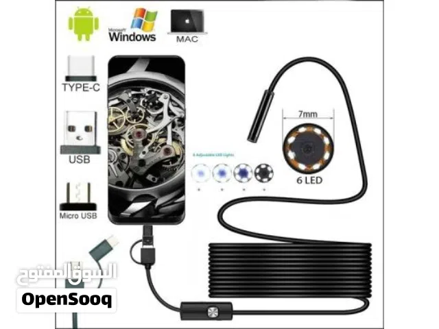 Softwire Waterproof PC Endoscope Camera-USB Type C/5M