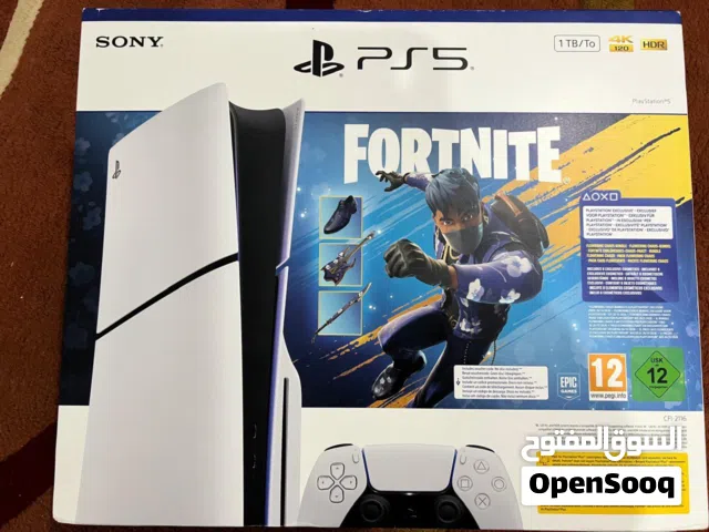 Play station 5 جديد - Fortnite Bundle -1 TB - Cachté - وارد من فرنسا