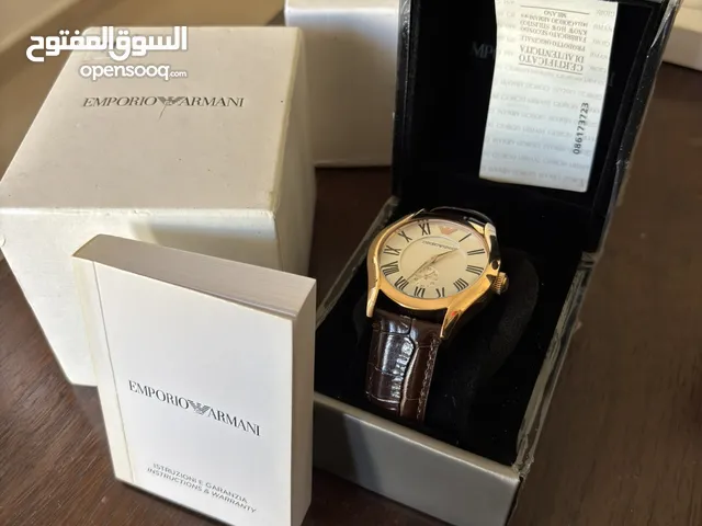 Analog Quartz Emporio Armani watches  for sale in Amman